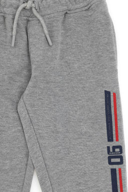 Серые меланжевые спортивные штаны для мальчика Неожиданная скидка в корзине - U.s. polo assn фото 5