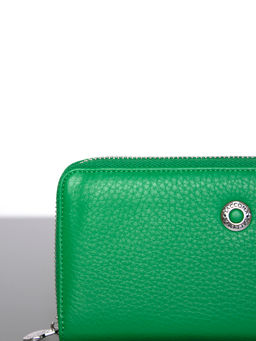 LACCOMA кошелек LA-1073-зеленый натуральная кожа  фото 3