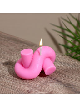 Свеча "Узелок" 8х5х5 см, соевый воск МИКС