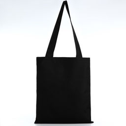 Сумка шопер Аниме 35х0.5х40 см, отд без молнии, без подклада, чёрная - Nazamok фото 5