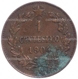 1 чентезимо 1904 года Италия