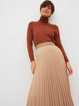 Conso/PU 210909 - beige Юбка  фото 2