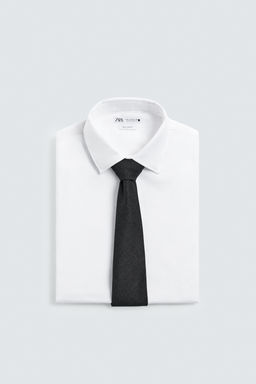 CORBATA B?SICA 100% LANA / Gris oscuro - Zara фото 3