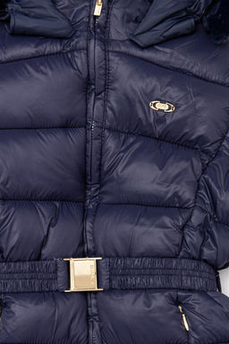 Темно-синее пальто для девочки Неожиданная скидка в корзине - U.s. polo assn фото 3