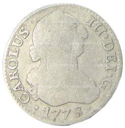 2 реала 1778 года Испания