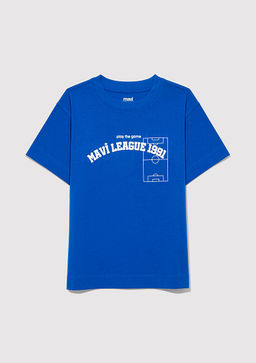 Game Day Bask?l? Mavi Tisort  фото 3