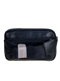 Сумка мужская на пояс из натуральной кожи, цвет черный - Greta фото 2