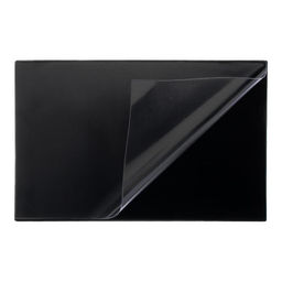Настольное покрытие Calligrata, 38×59 см, черное, с прозрачным клапаном