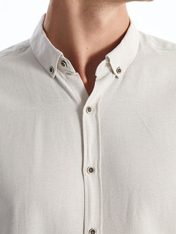 Slim Fit Uzun Kollu Arm?rl? Erkek G?mlek