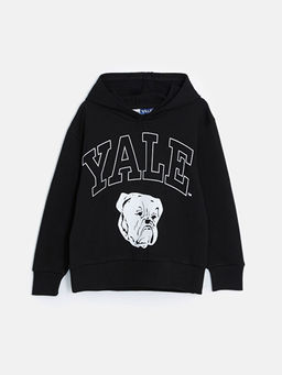 Rahat Kal?p Yale University Bask?l? Erkek ?ocuk Sweatshirt