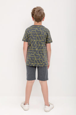 КР 400610/тем.серый меланж к422 шорты для мал - Crockid фото 6