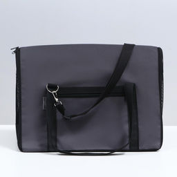 Сумка - переноска для животных, размер M, 43 х 27 х 30 см, серая - Simaland фото 2