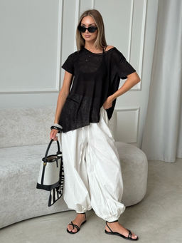 Футболка паутинка полупрозрачная