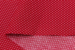 Импорт. хлопок "Пшено-4 на темно-красном", ш.1.5м, хлопок-100%, 105гр/м.кв