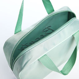 Косметичка на молнии, цвет зелёный - Simaland фото 3