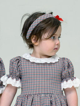 Ободок Забава красный