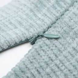 Наволочка декоративная Этель Velvet 43х43см, цвет мятный, полиэстер  фото 2