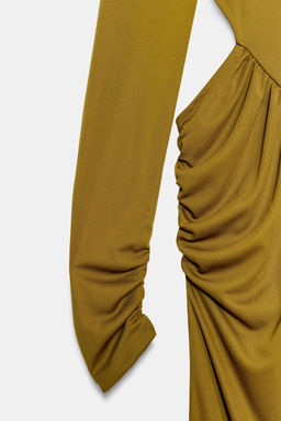 VESTIDO CUT OUT FLUIDO / Aceite - Zara фото 7