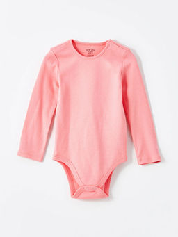 Bisiklet Yaka Uzun Kollu K?z Bebek ??t??tl? Body 2li - Waikiki фото 2