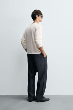 RELAXED FIT JOGGER JEANS - Zara фото 3