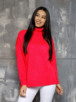 Водолазка удлиненная w-02-037 с шерстью 20% - Esenia фото 17