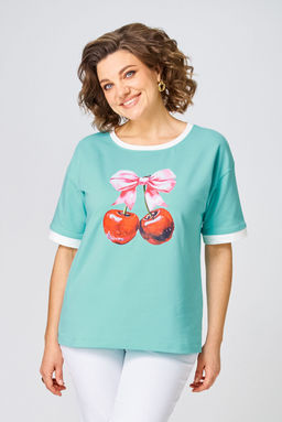 Джемпер Rumoda 2285 бирюзовый