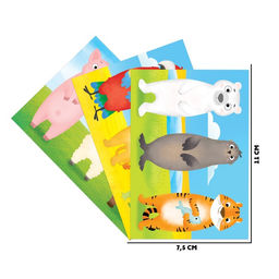 IQ кубики Весёлые зверушки, в поддончике, 6 шт. - Iq-zabiaka фото 6