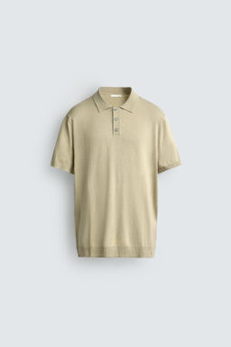 POLO PUNTO REGULAR FIT / Verde claro - Zara фото 8