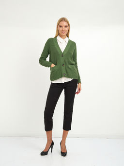 брюки женские черные укороченные - Glenfield фото 2