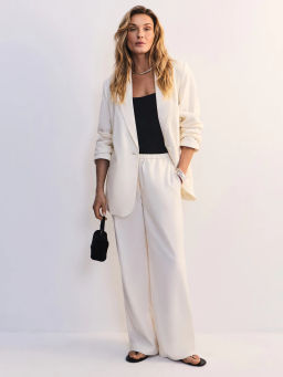 Однобортный жакет с содержанием льна ZR2605012501-2 / Zarina