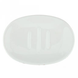 Набор для ванной "Мрамор" 4 предмета: дозатор для мыла 360мл, д7см, h17,8см; мыльница 11,3х7,8х2,4см; стакан для зубных щеток с разделителем 330мл, д7см, h10,7см, стакан 290мл, д6,3см, h11см; фурнитура пластик "под золото", глянцвая глазурь, белый/зо