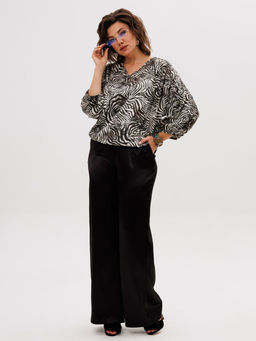 Блуза ANELLI 1676.1 белая саванна  фото 2