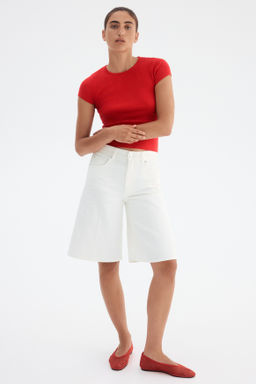 Camiseta en punto fino - H&m фото 4