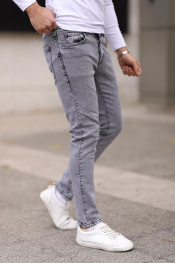 TRENDYOL MAN Antrasit Skinny T?rnakl? Jeans Kot Pantolon TMNAW25JE00013 - Trendyolmilla фото 33