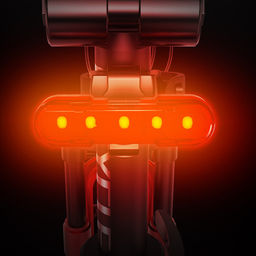 Фонарь задний COMIRON TA10 корпус: ABS, IPX5; свет: COB(5LED), 80lm; аккум: 220mAh, USB; четыре режима, поворотный на 360С. /уп 120/240/ - Галеонтрейд фото 9