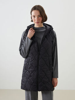 Kap??onlu Kapitone Kad?n ?i?me Yelek