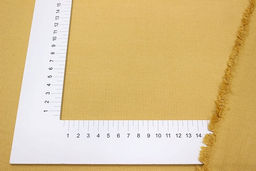 Микровельвет цв.Песочно-желтый, ш.1.46м, хлопок-100%, 190гр/м.кв - Купава фото 2