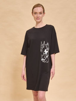 PELICAN, платье женское, Черный  фото 5