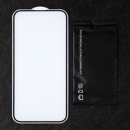 Защитное стекло для iPhone 15 Pro Max, 9H, 0.33 мм, чёрное - Simaland фото 2