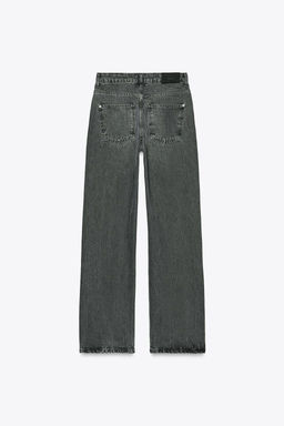 Z1975 REGULAR FIT HIGH-WAIST LONG LENGTH JEANS - Zara фото 2