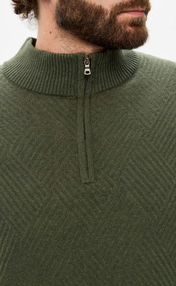 Джемпер F421-1570 khaki - Fine joyce фото 3