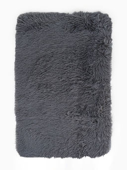 Ковер с ворсом «Этель», 50×80 см, серый