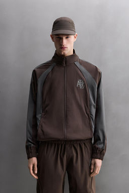 COLOUR BLOCK FOOTBALL TECHNICAL JACKET - Zara фото 2