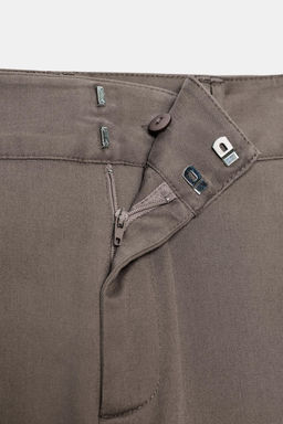 mid-waist BARREL TROUSERS - Zara фото 8