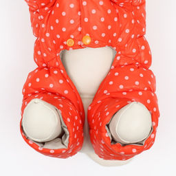 Комбинезон Для прогулки, размер 12 (ДС 24 см, ОГ 38 см, ОШ 27 см), оранжевый - Simaland фото 8