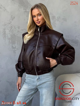 Кожаная куртка весенняя