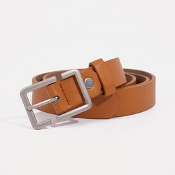 Ремень женский, ширина 2,5 см, винт, пряжка метал, цвет рыжий