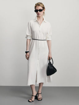 Платье-рубашка изо льна / Zarina