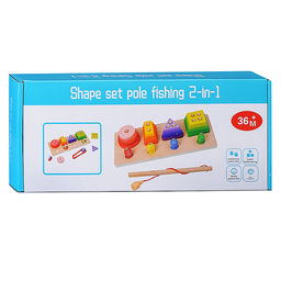 Игра развивающая Геометрические фигуры - Щепочка фото 6