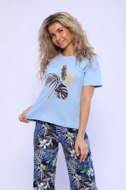 Костюм натали 71102 футболка и брюки из хлопка фото 15